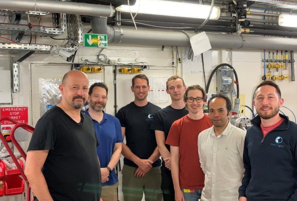 First Light Fusion and Oxford Engineering achieve experimental success at the European Synchrotron Radiation Facility